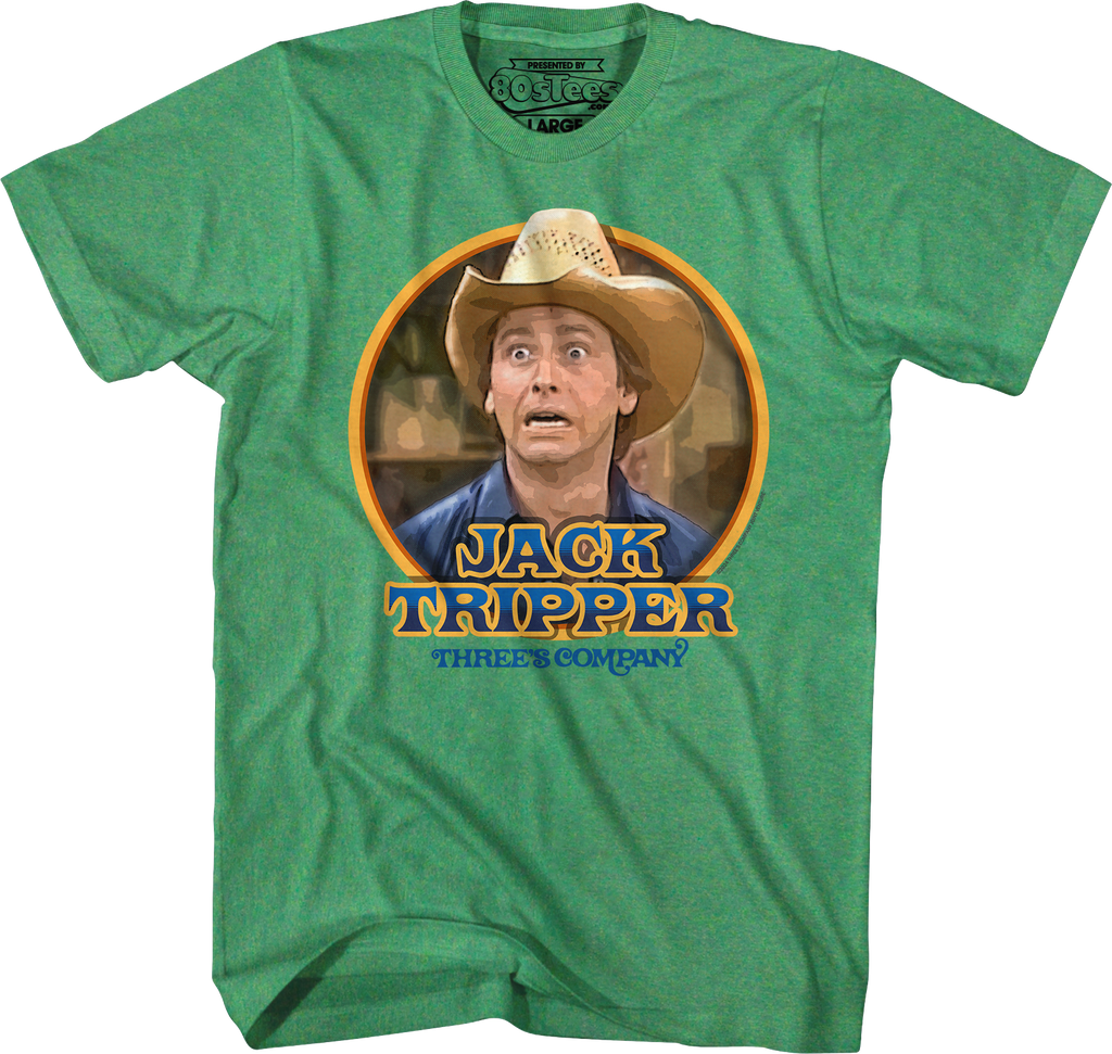 Jack Tripper Circle Three's Company T-Shirt Hoodie, Sweatshirt | CiraTrend.com (Image 4)