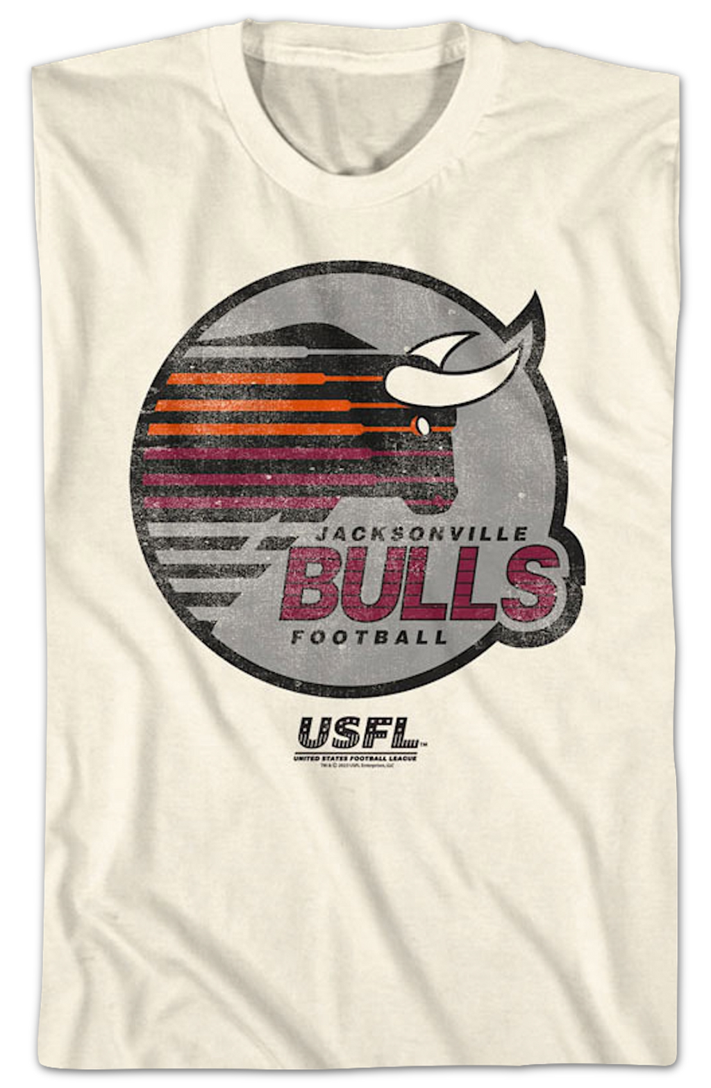 Jacksonville Bulls USFL T-Shirt Hoodie, Sweatshirt | CiraTrend.com (Image 2)