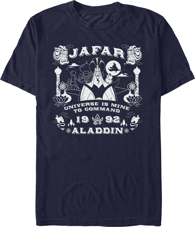 Jafar Universe Is Mine To Command Aladdin T-Shirt Hoodie, Sweatshirt | CiraTrend.com (Image 1)