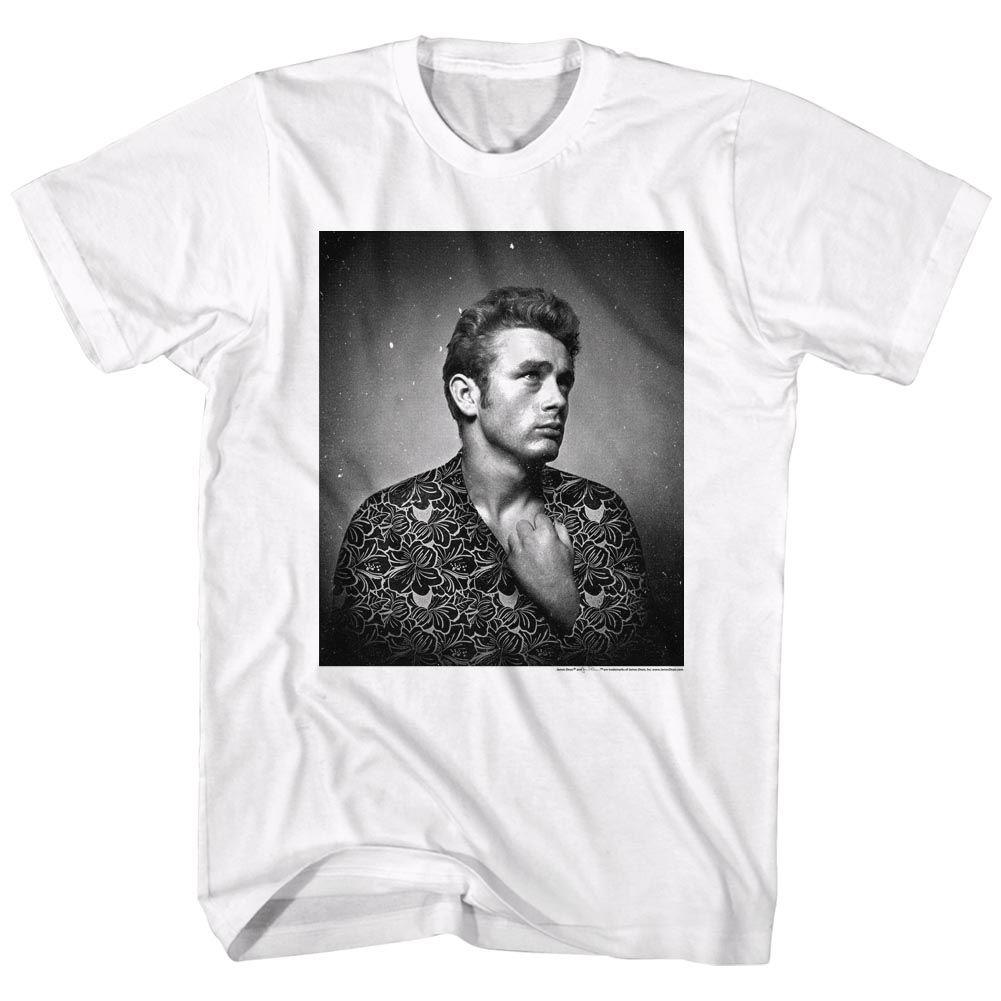 James Dean Flower Print T-Shirt Hoodie, Sweatshirt | CiraTrend.com