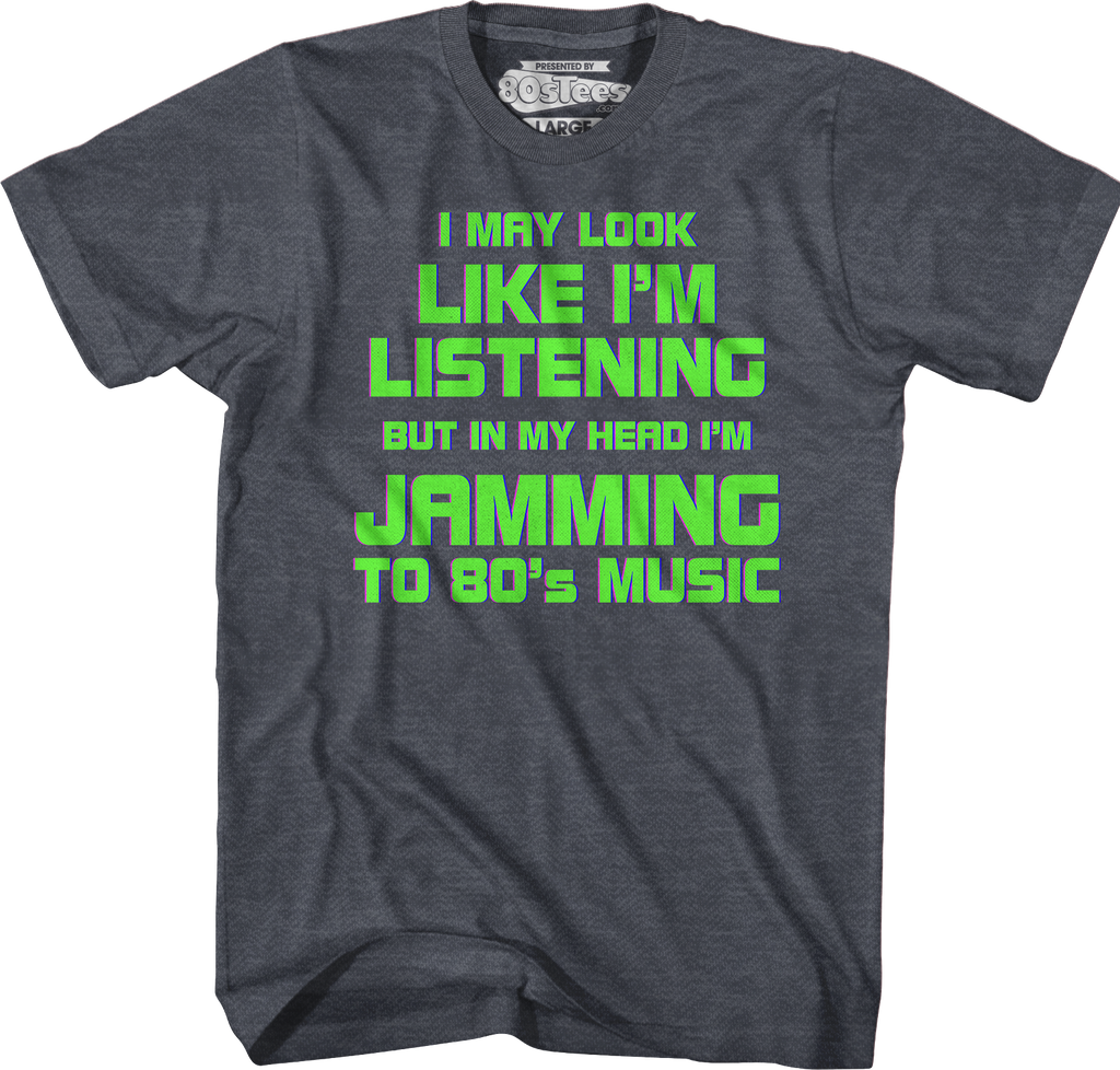 Jamming To 80's Music T-Shirt Hoodie, Sweatshirt | CiraTrend.com (Image 5)