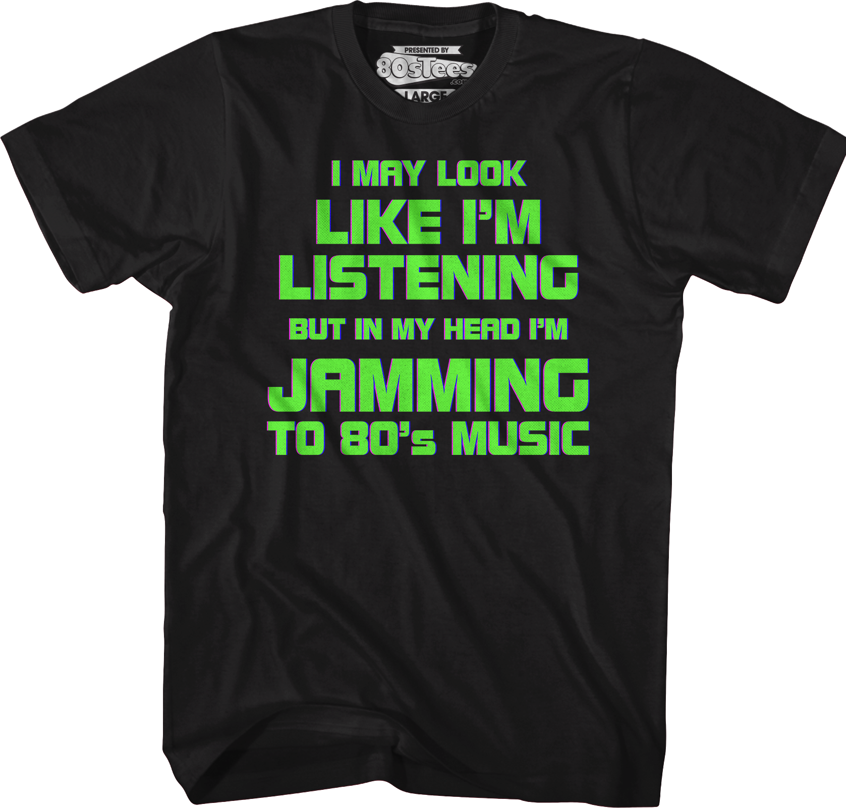 Jamming To 80's Music T-Shirt Hoodie, Sweatshirt | CiraTrend.com (Image 1)