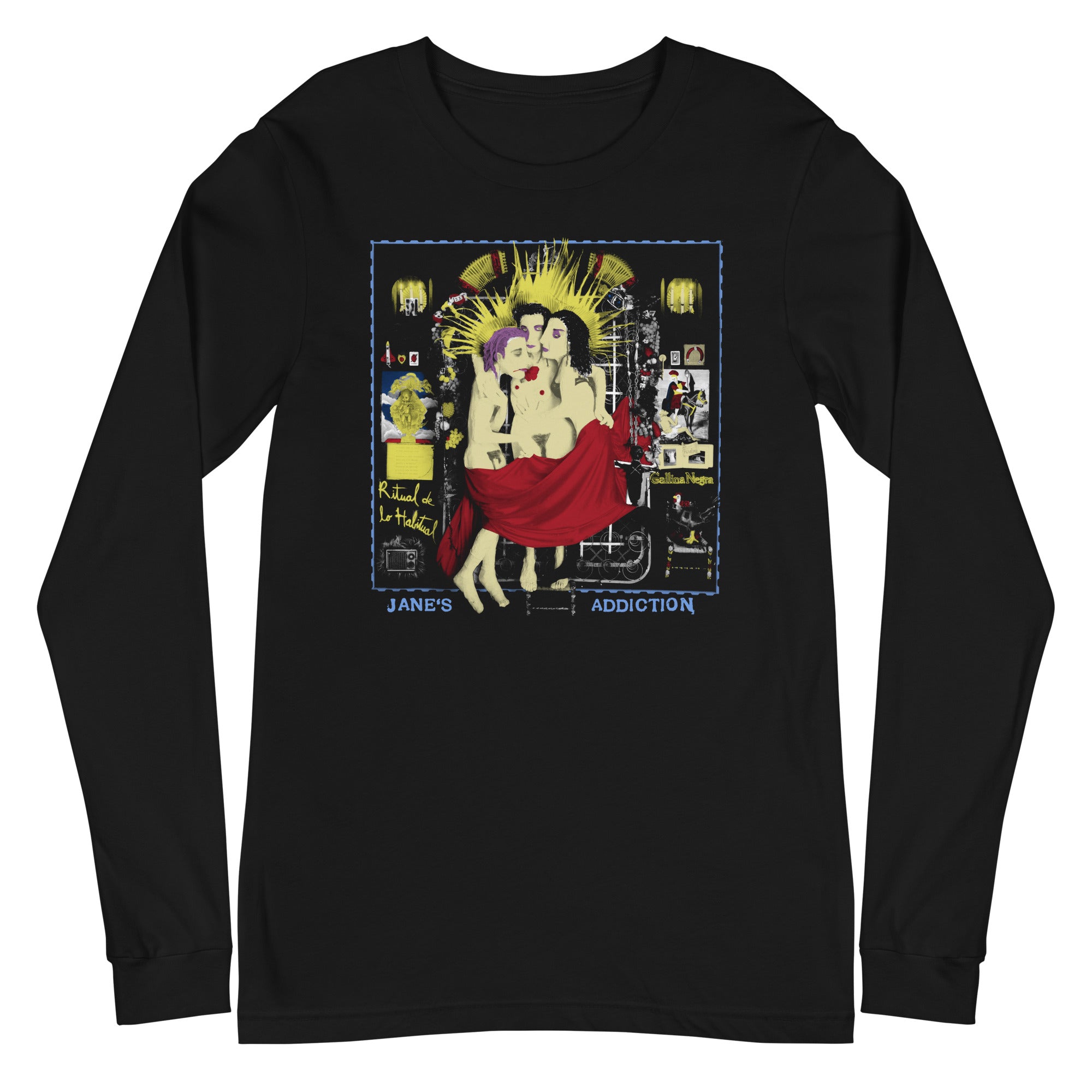 Jane's Addiction - Three Ladies Long Sleeve T-Shirt Hoodie, Sweatshirt | CiraTrend.com