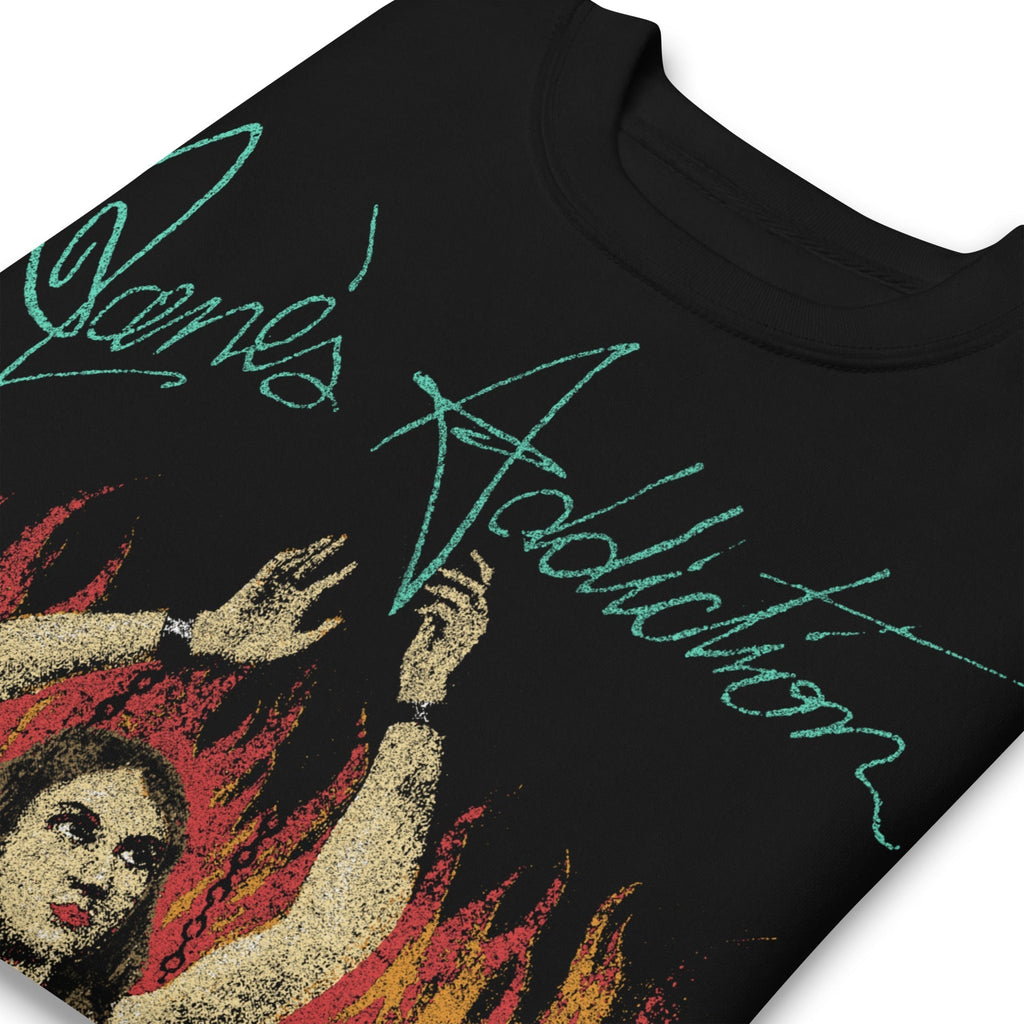 Jane's Addiction Flames Jumbo Print Sweatshirt T-Shirts, Hoodie | CiraTrend.com (Image 2)