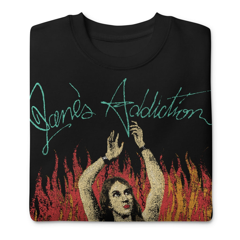 Jane's Addiction Flames Jumbo Print Sweatshirt T-Shirts, Hoodie | CiraTrend.com (Image 3)