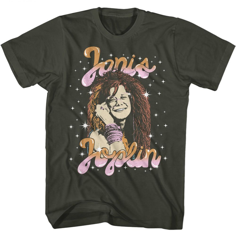 Janis Joplin - Sparkle Boyfriend Tee Hoodie, Sweatshirt | CiraTrend.com