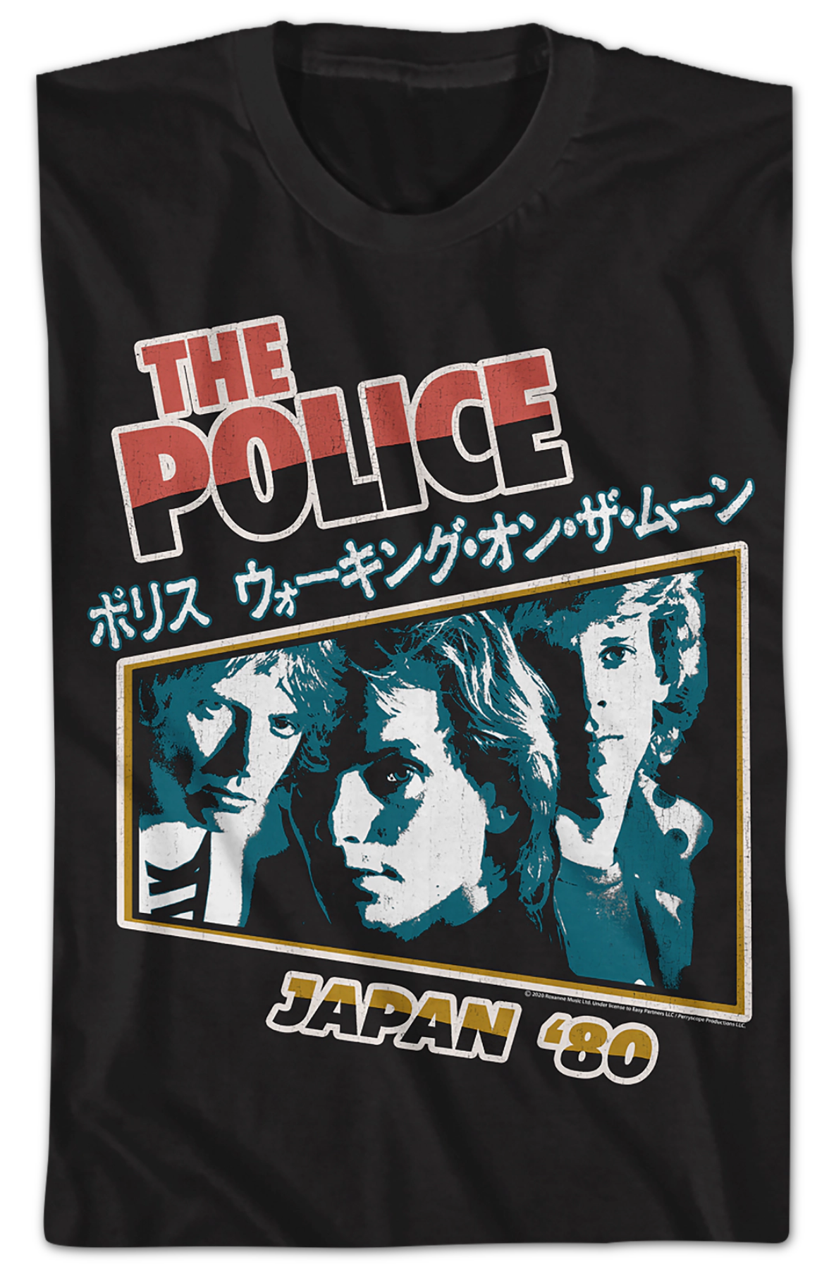Japan '80 The Police T-Shirt Hoodie, Sweatshirt | CiraTrend.com (Image 2)