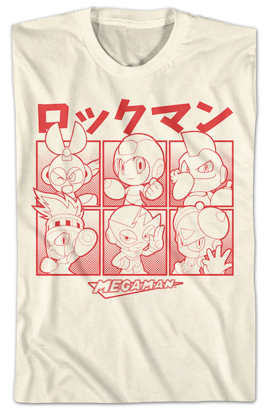 Japanese Blocks Mega Man T-Shirt Hoodie, Sweatshirt | CiraTrend.com (Image 2)