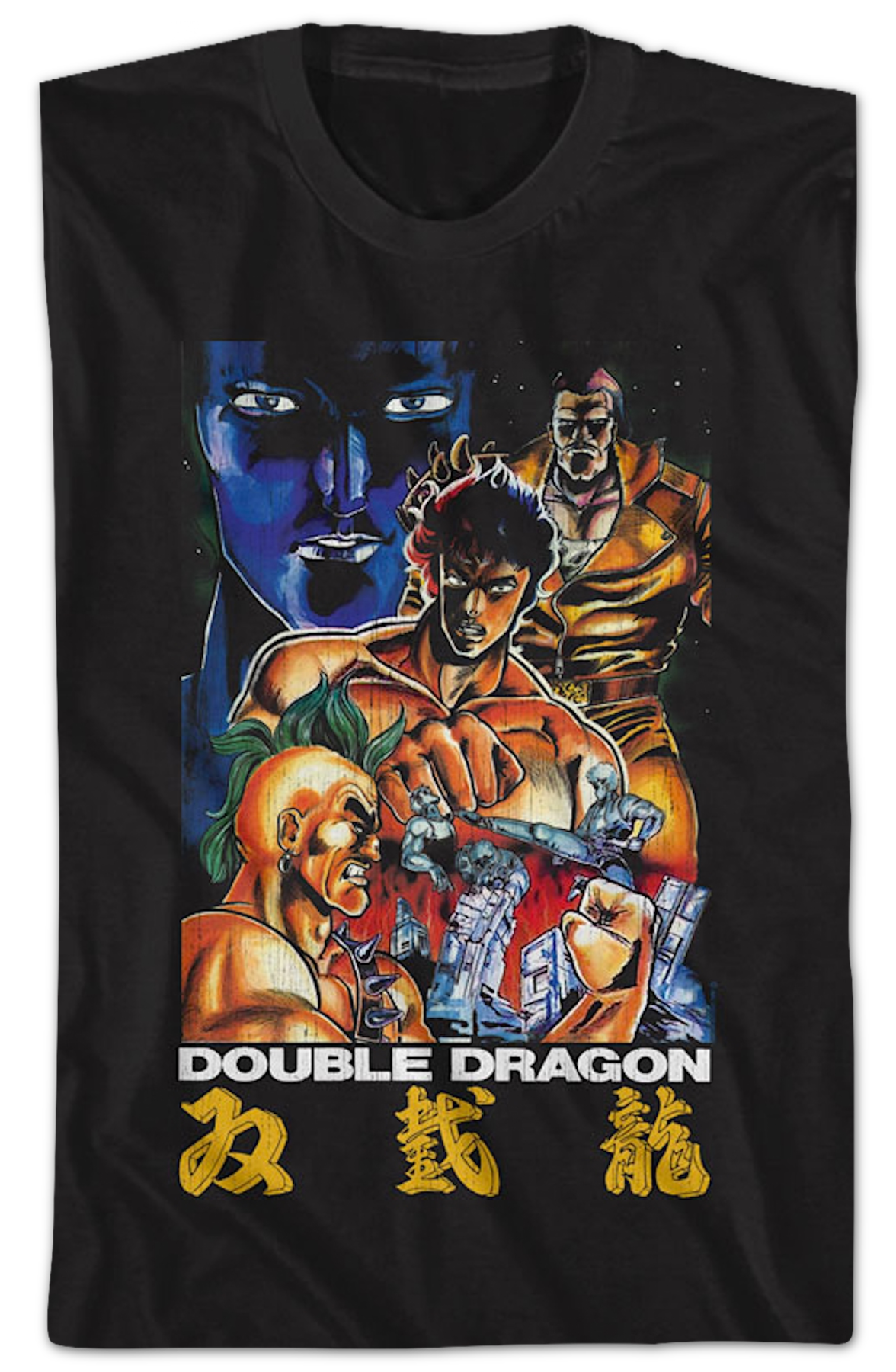 Japanese Box Art Double Dragon T-Shirt Hoodie, Sweatshirt | CiraTrend.com (Image 2)