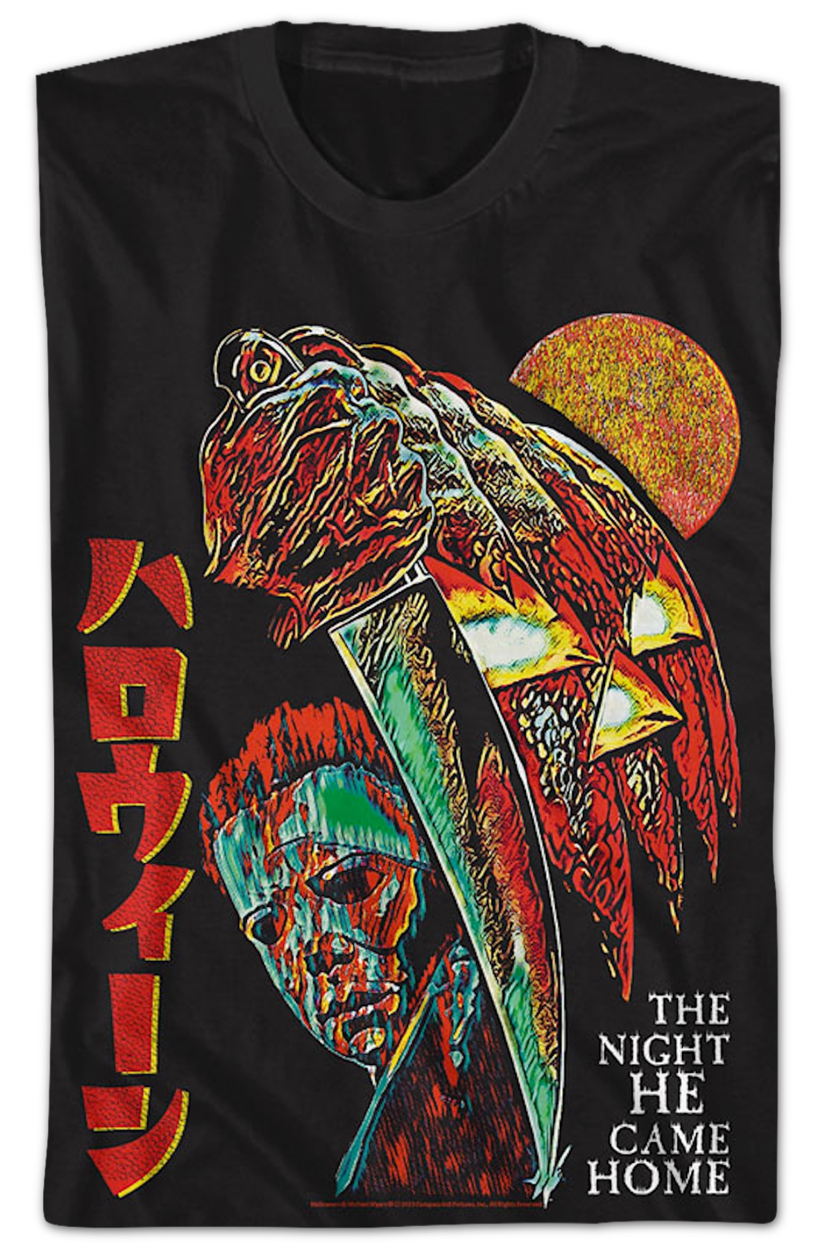 Japanese Collage Poster Halloween T-Shirt Hoodie, Sweatshirt | CiraTrend.com (Image 2)