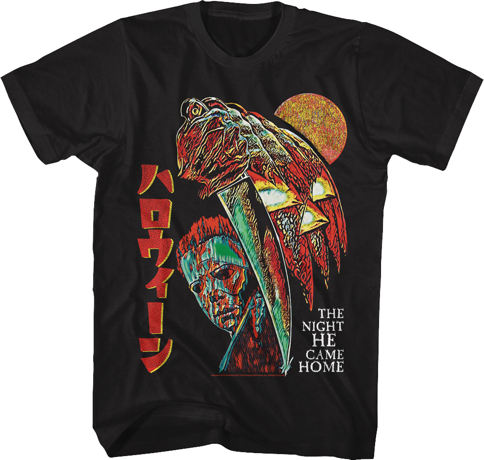 Japanese Collage Poster Halloween T-Shirt Hoodie, Sweatshirt | CiraTrend.com (Image 1)