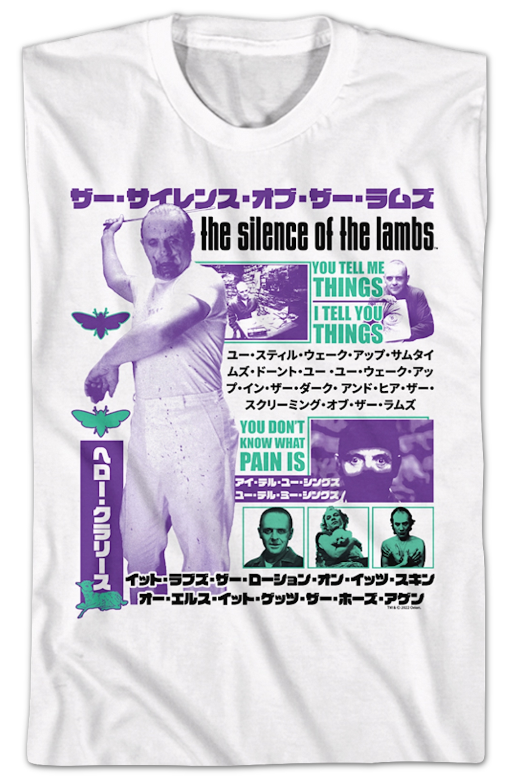 Japanese Collage Silence of the Lambs T-Shirt Hoodie, Sweatshirt | CiraTrend.com (Image 2)