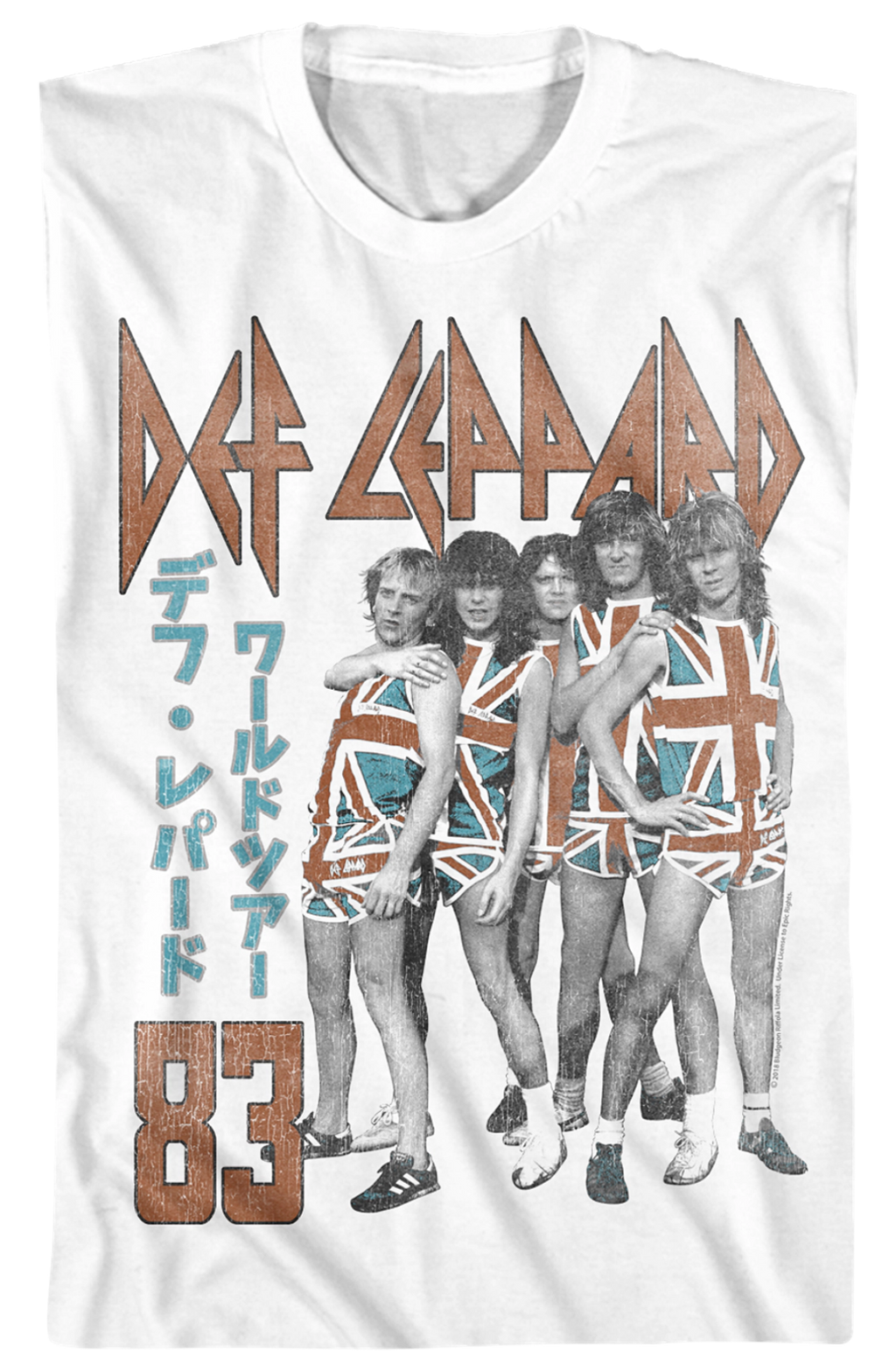 Japanese Def Leppard T-Shirt Hoodie, Sweatshirt | CiraTrend.com (Image 2)