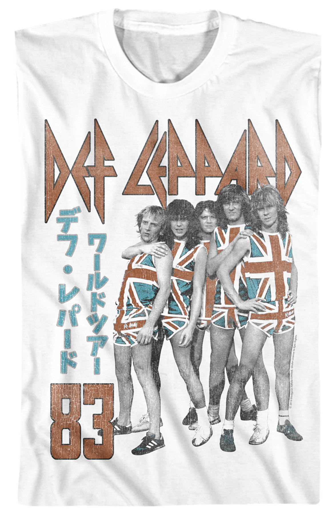Japanese Def Leppard T-Shirt Hoodie, Sweatshirt | CiraTrend.com (Image 2)