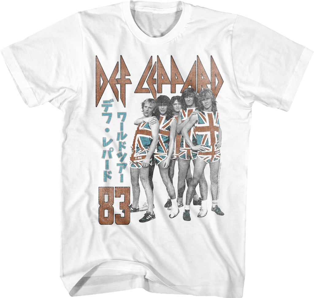 Japanese Def Leppard T-Shirt Hoodie, Sweatshirt | CiraTrend.com (Image 1)