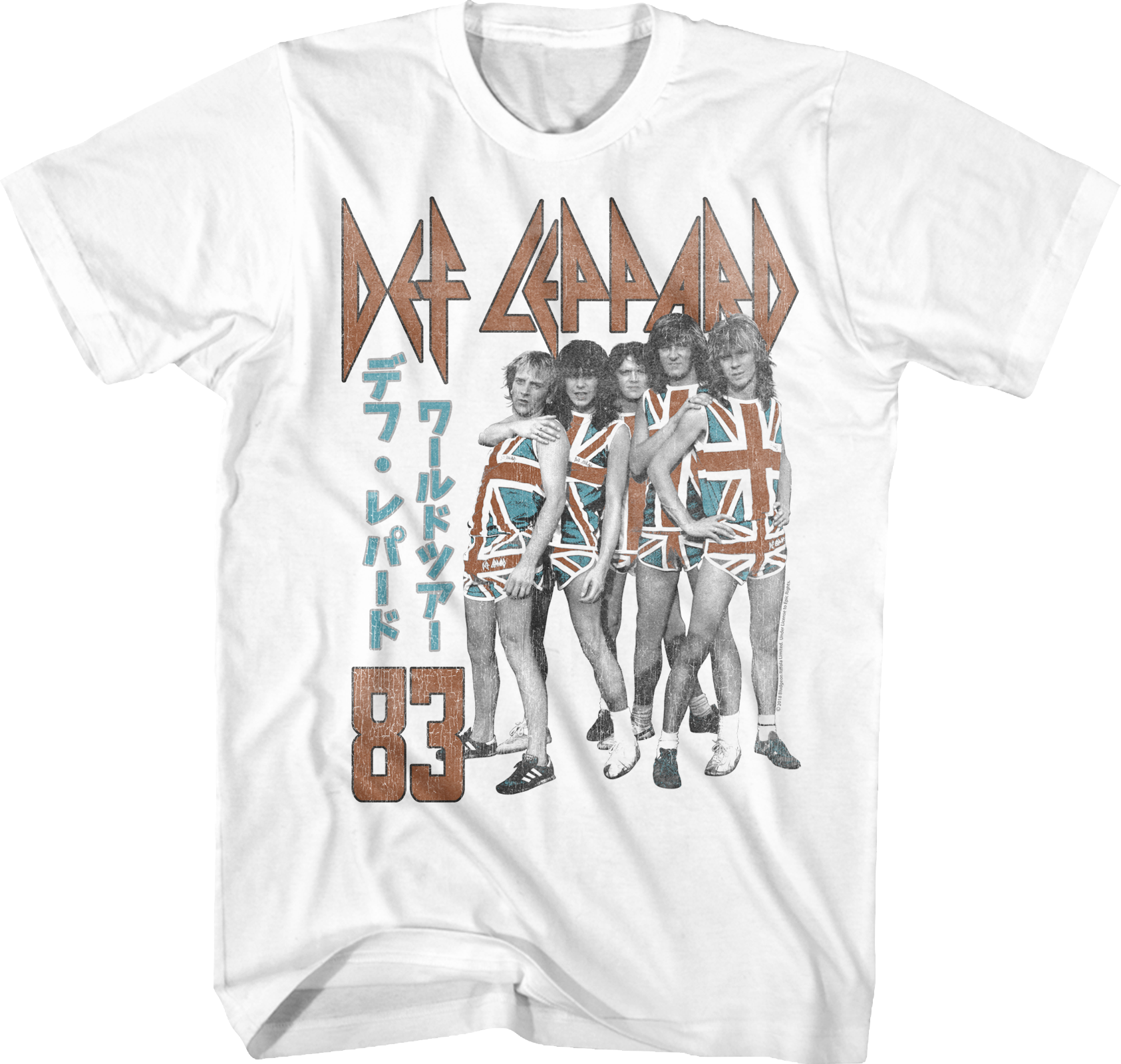 Japanese Def Leppard T-Shirt Hoodie, Sweatshirt | CiraTrend.com (Image 1)