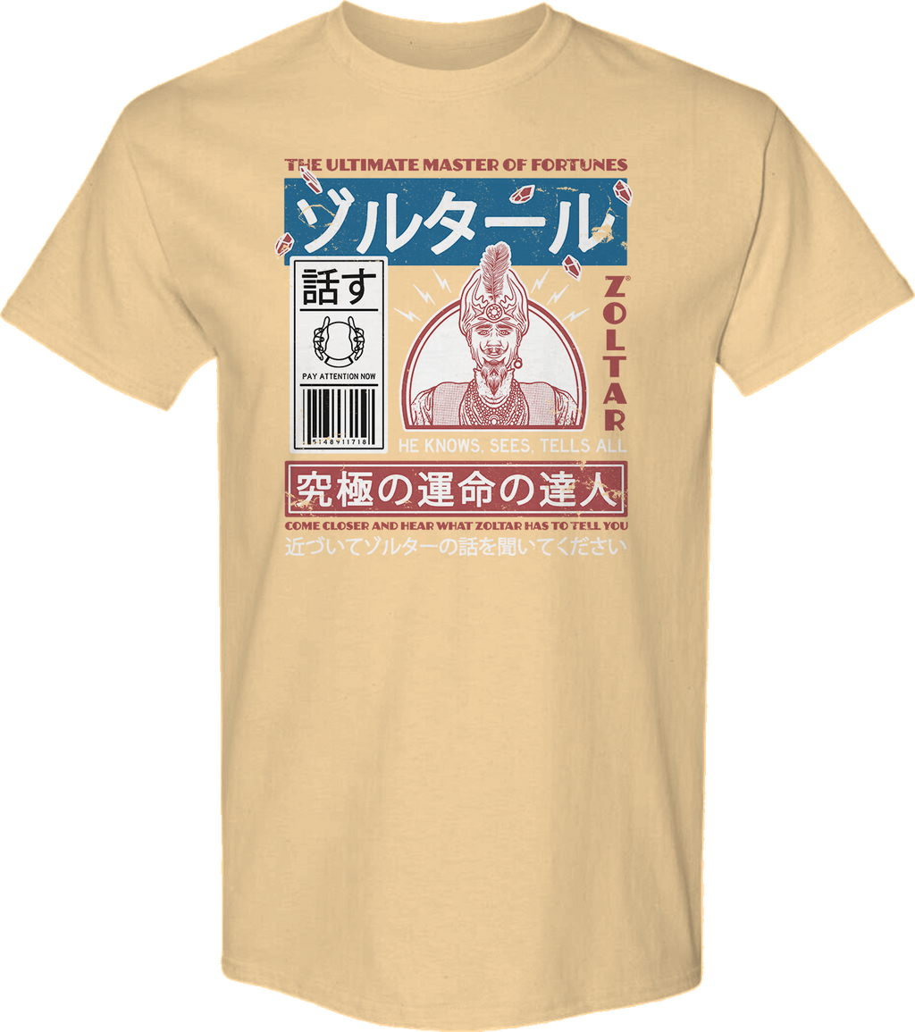 Japanese Fortune Teller Zoltar T-Shirt Hoodie, Sweatshirt | CiraTrend.com (Image 1)