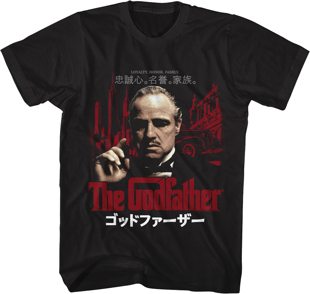 Japanese Loyalty Honor Family Poster Godfather T-Shirt Hoodie, Sweatshirt | CiraTrend.com (Image 1)