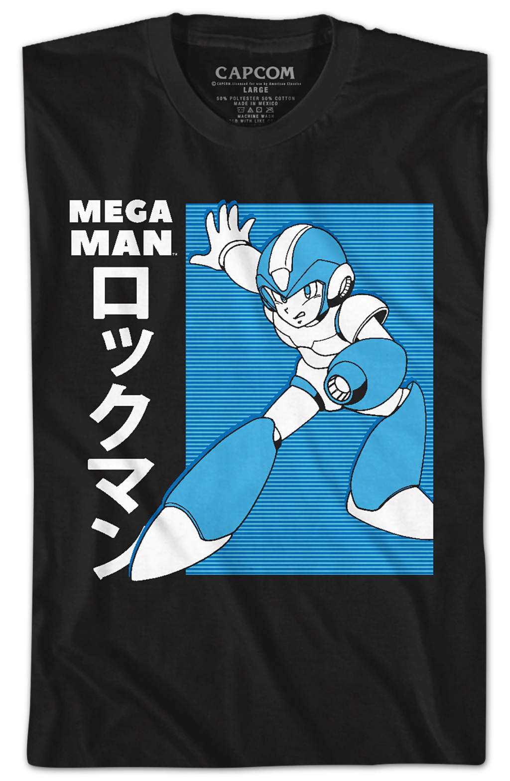 Japanese Mega Man T-Shirt Hoodie, Sweatshirt | CiraTrend.com (Image 2)