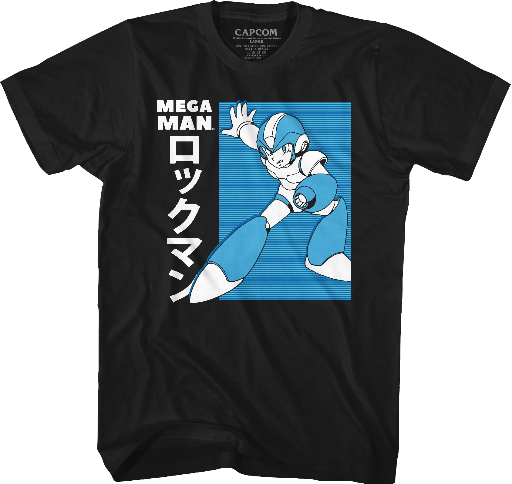 Japanese Mega Man T-Shirt Hoodie, Sweatshirt | CiraTrend.com (Image 1)
