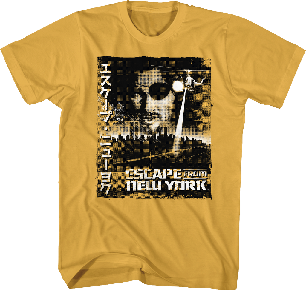 Japanese Poster Escape From New York T-Shirt Hoodie, Sweatshirt | CiraTrend.com (Image 1)