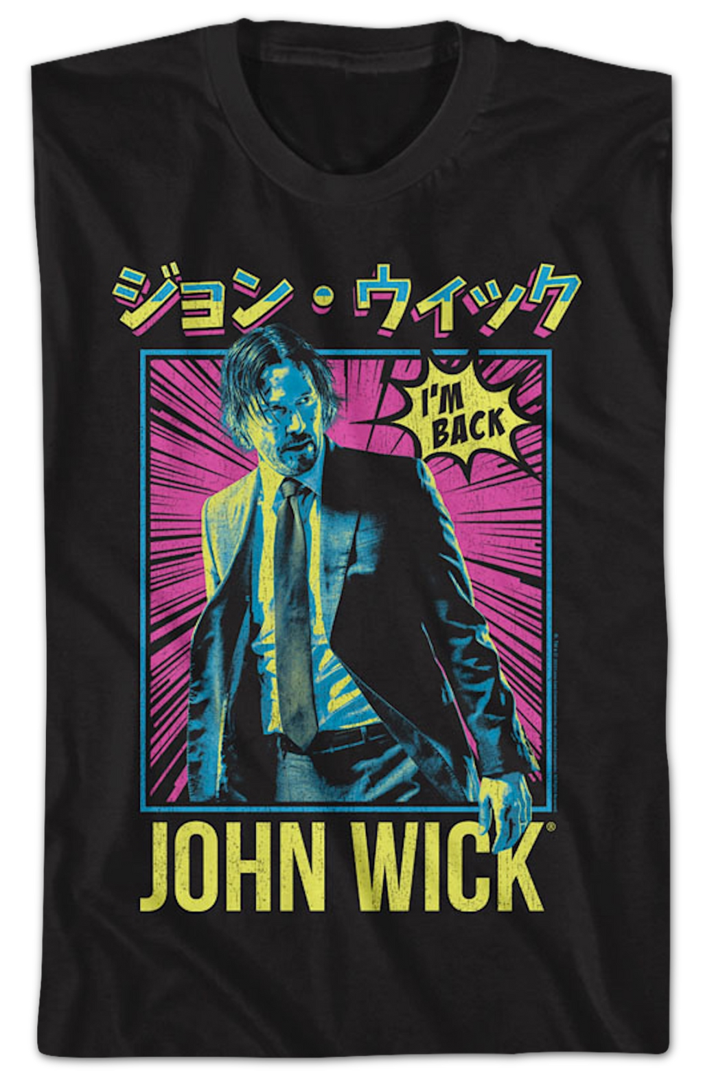 Japanese Poster John Wick T-Shirt Hoodie, Sweatshirt | CiraTrend.com (Image 2)