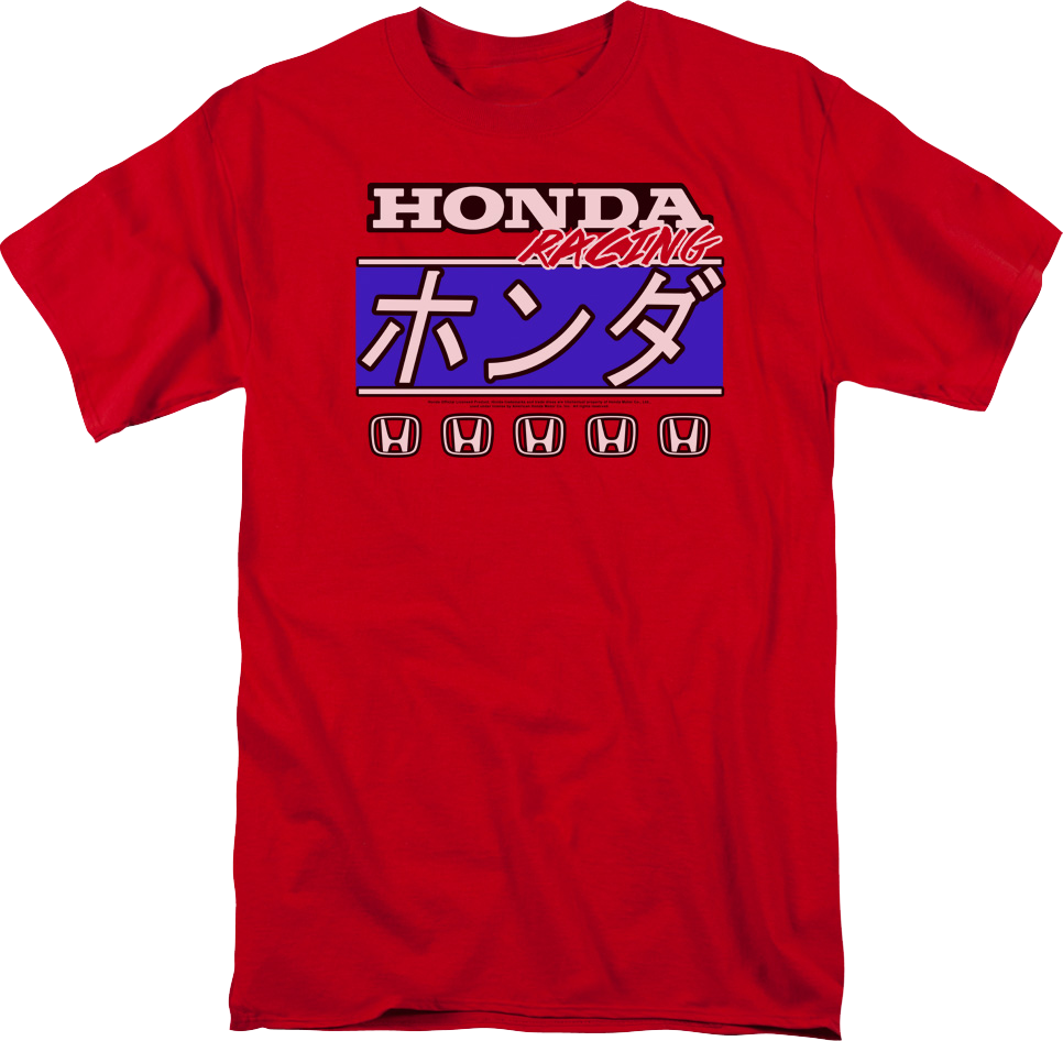 Japanese Racing Honda T-Shirt Hoodie, Sweatshirt | CiraTrend.com (Image 1)