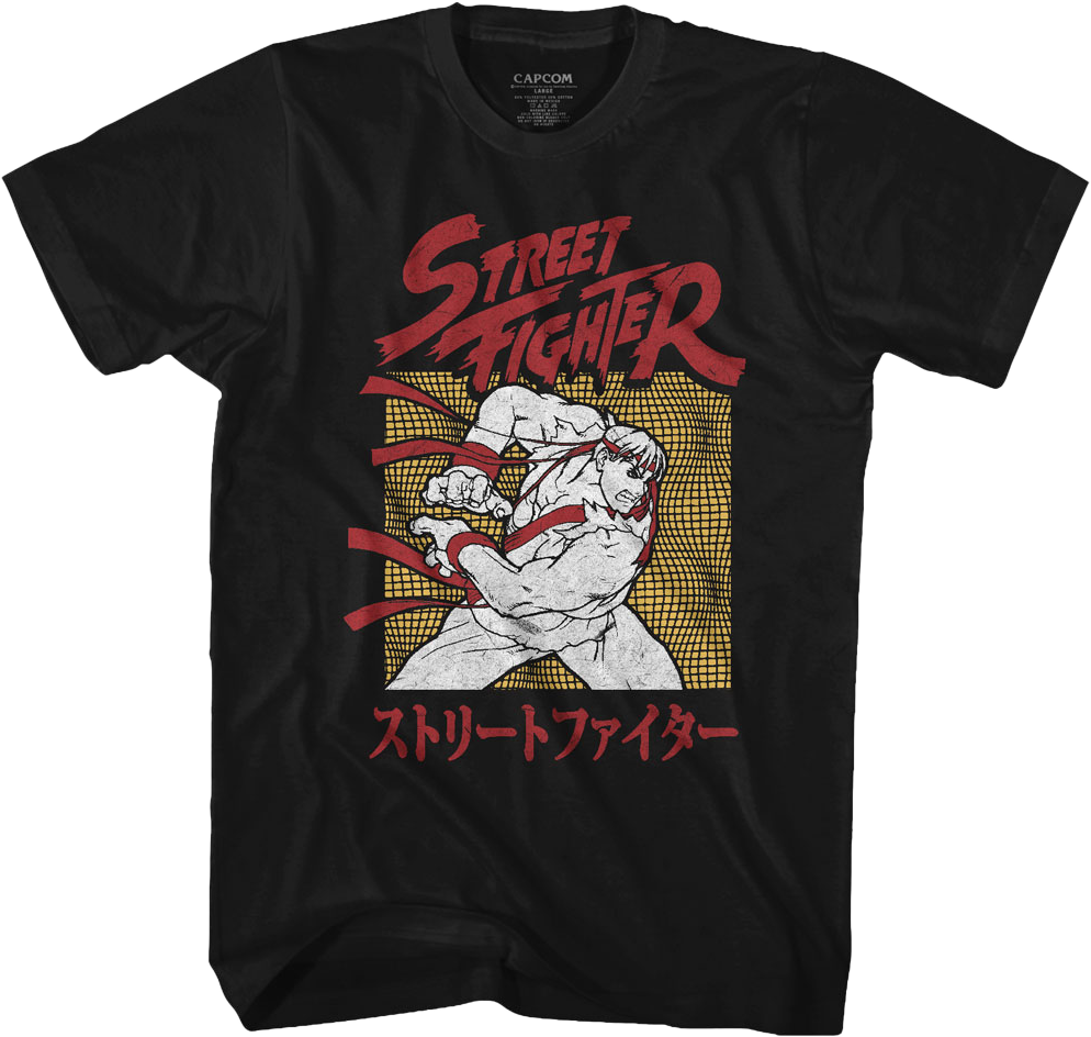 Japanese Street Fighter T-Shirt Style001 Hoodie, Sweatshirt | CiraTrend.com (Image 1)