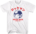 Japanese Text 1987 Mega Man T-Shirt Hoodie, Sweatshirt | CiraTrend.com (Image 1)