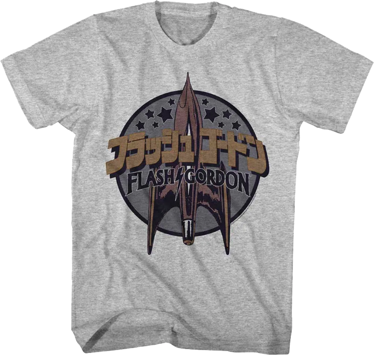 Japanese Text Flash Gordon T-Shirt Hoodie, Sweatshirt | CiraTrend.com (Image 1)