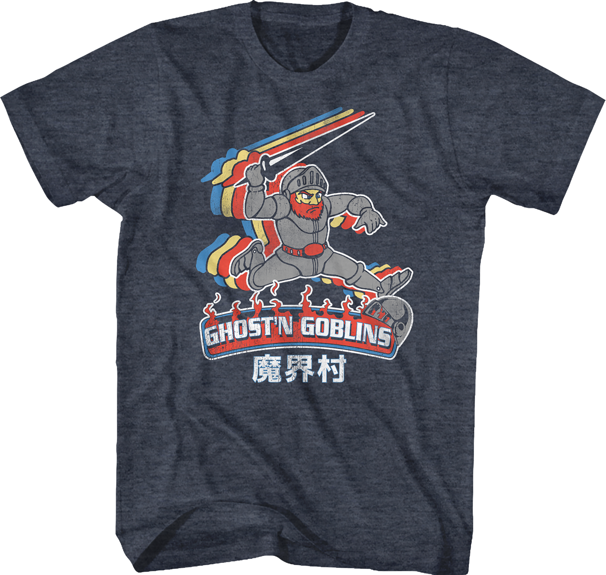Japanese Text Ghosts 'N Goblins T-Shirt Hoodie, Sweatshirt | CiraTrend.com (Image 1)