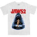 JAWS 2: RETRO HORROR - T-SHIRT (COMFORT COLORS) WHITE Hoodie, Sweatshirt | CiraTrend.com (Image 1)