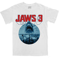 JAWS 3: RETRO HORROR - T-SHIRT (COMFORT COLORS) WHITE Hoodie, Sweatshirt | CiraTrend.com (Image 1)