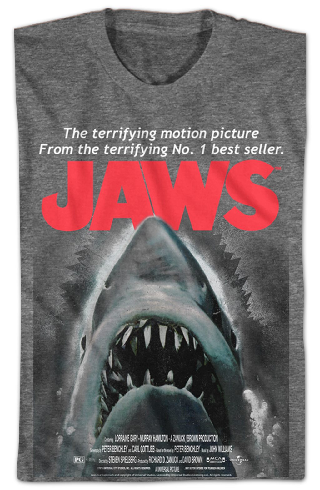 Jaws Poster Shirt Hoodie, Sweatshirt | CiraTrend.com (Image 2)