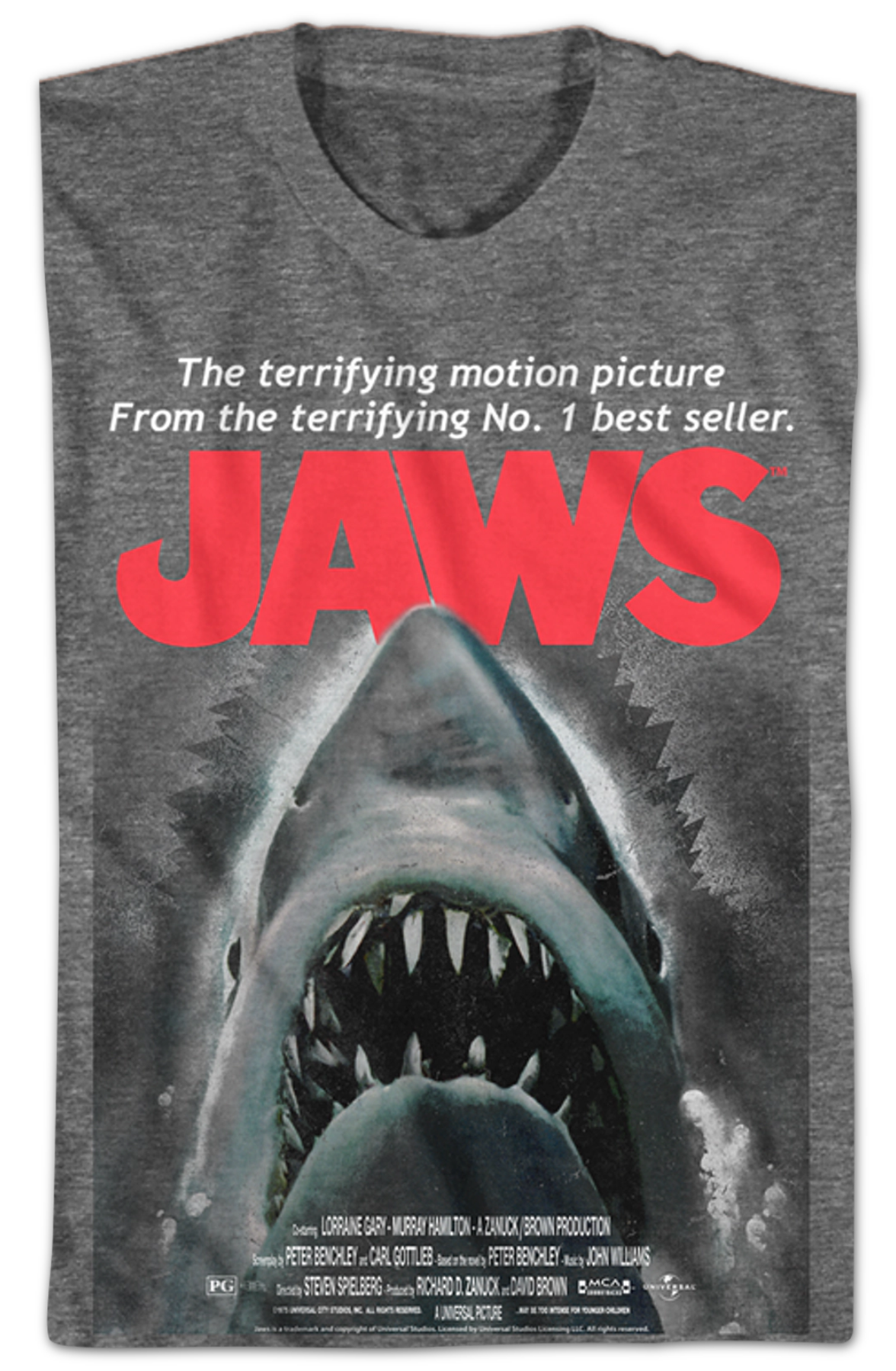 Jaws Poster Shirt Hoodie, Sweatshirt | CiraTrend.com (Image 2)