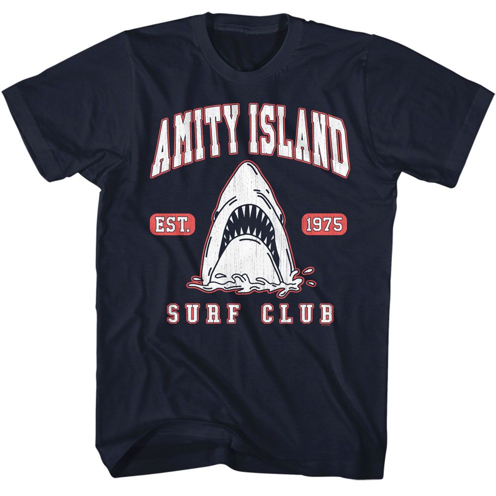 Jaws - Surf Club Collegiate T-Shirt Hoodie, Sweatshirt | CiraTrend.com
