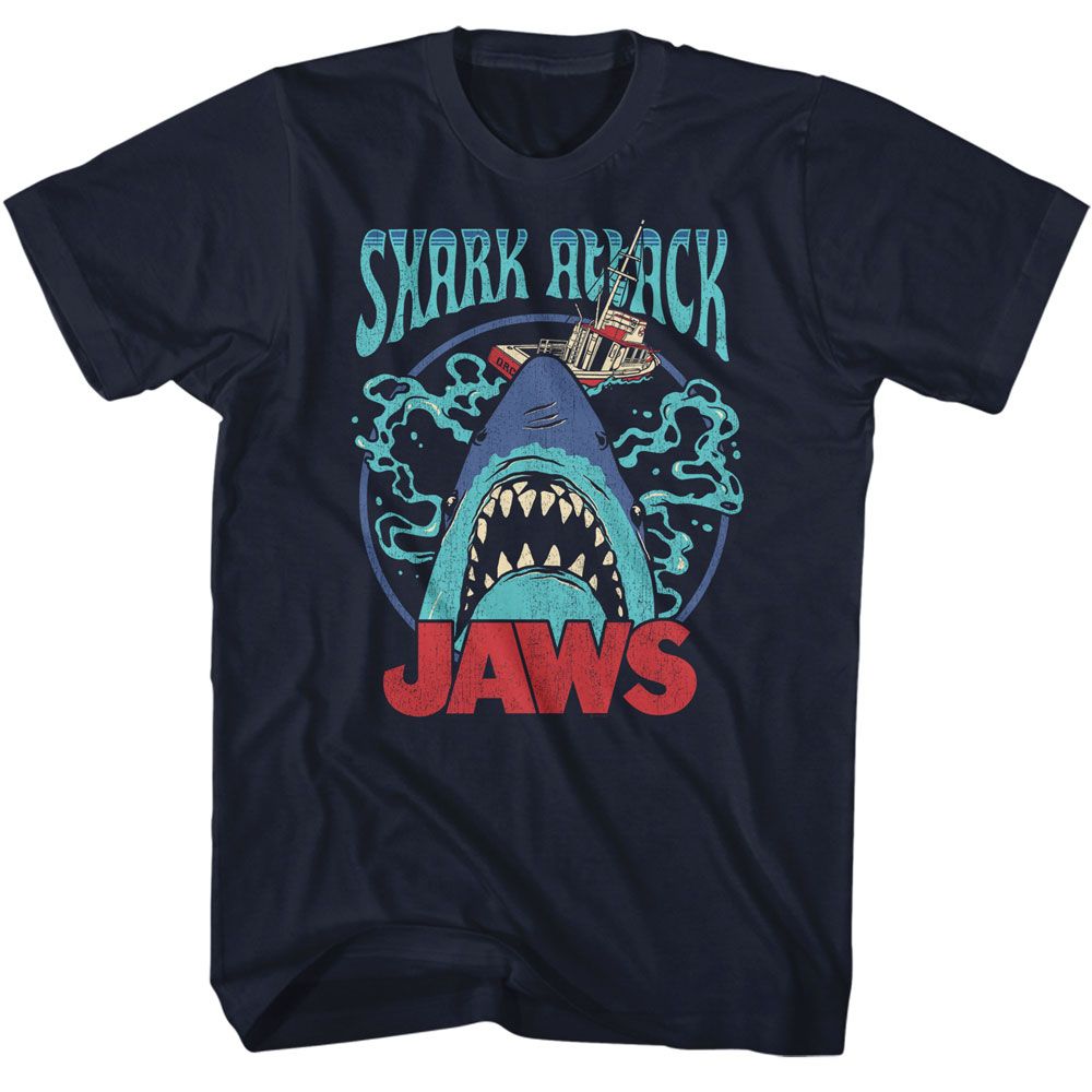Jaws - Swirly Water T-Shirt Hoodie, Sweatshirt | CiraTrend.com