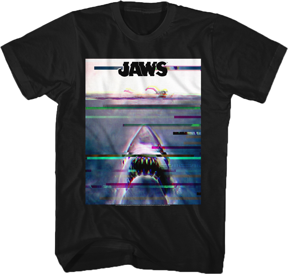 Jaws Tracking Lines T-Shirt Hoodie, Sweatshirt | CiraTrend.com (Image 1)
