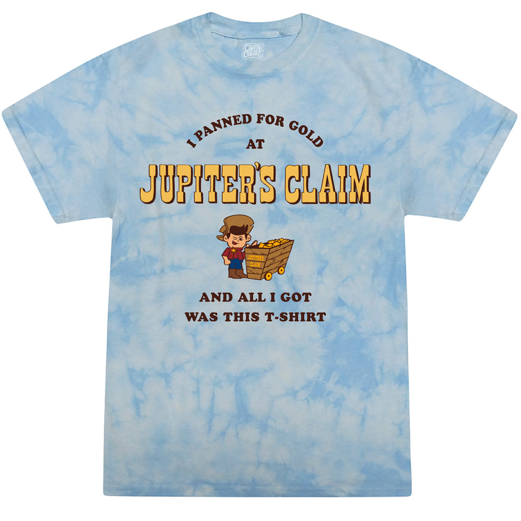 NOPE: PANNINÃ¢â‚¬â„¢ FOR GOLD AT JUPITERÃ¢â‚¬â„¢S CLAIM - T-SHIRT (BLUE SKY TIE DYE) Hoodie, Sweatshirt (Image 1)