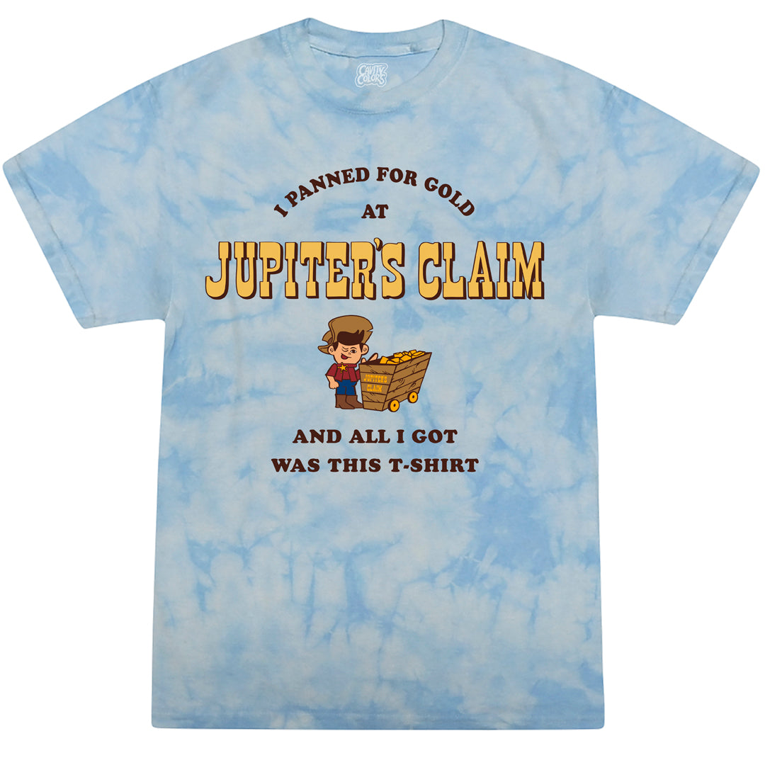 NOPE: PANNINÃ¢â‚¬â„¢ FOR GOLD AT JUPITERÃ¢â‚¬â„¢S CLAIM - T-SHIRT (BLUE SKY TIE DYE) Hoodie, Sweatshirt (Image 1)