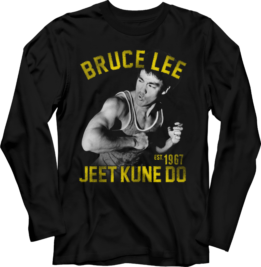 Jeet Kune Do Bruce Lee Long Sleeve Shirt Hoodie, Sweatshirt | CiraTrend.com (Image 1)