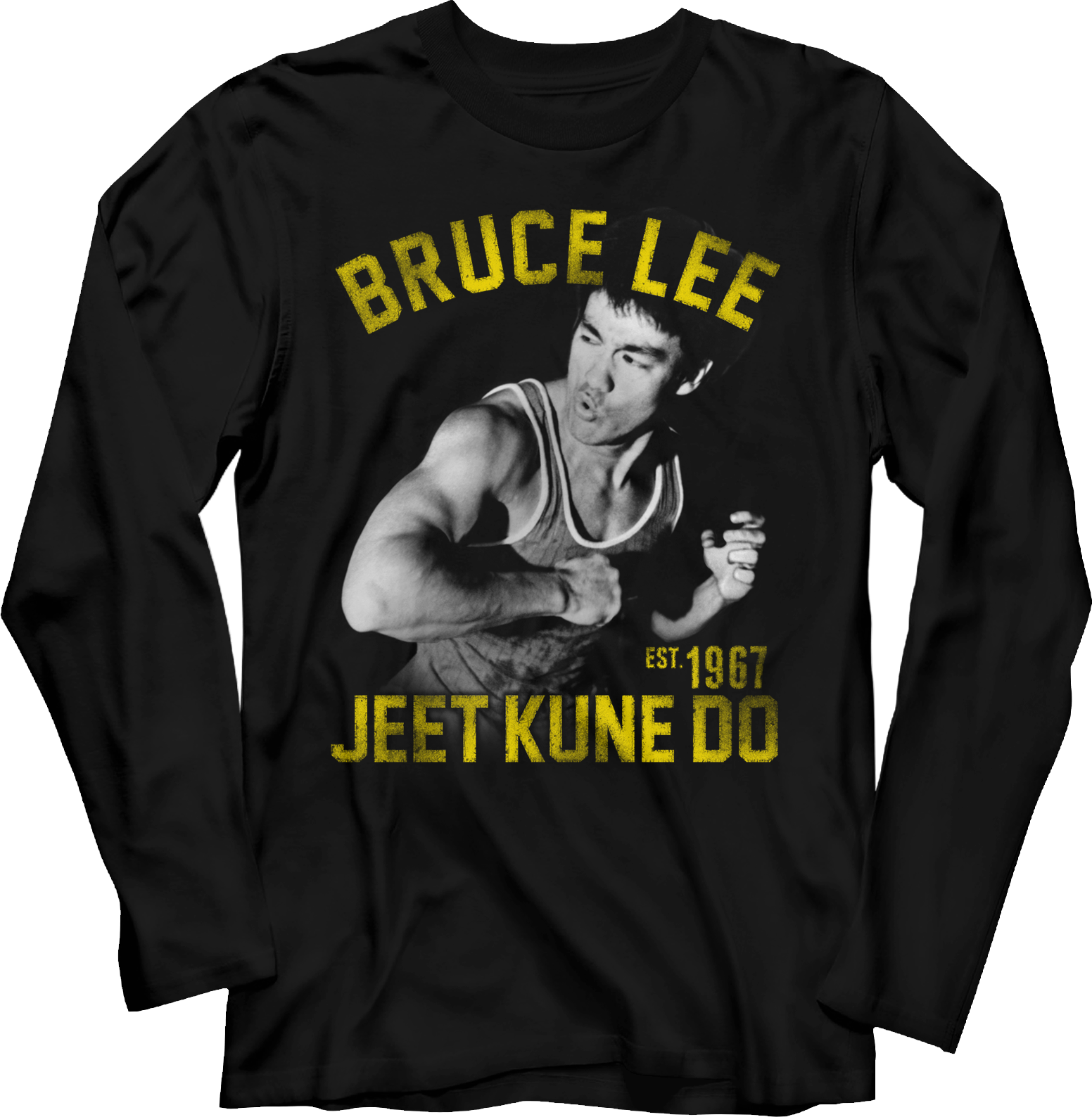Jeet Kune Do Bruce Lee Long Sleeve Shirt Hoodie, Sweatshirt | CiraTrend.com (Image 1)