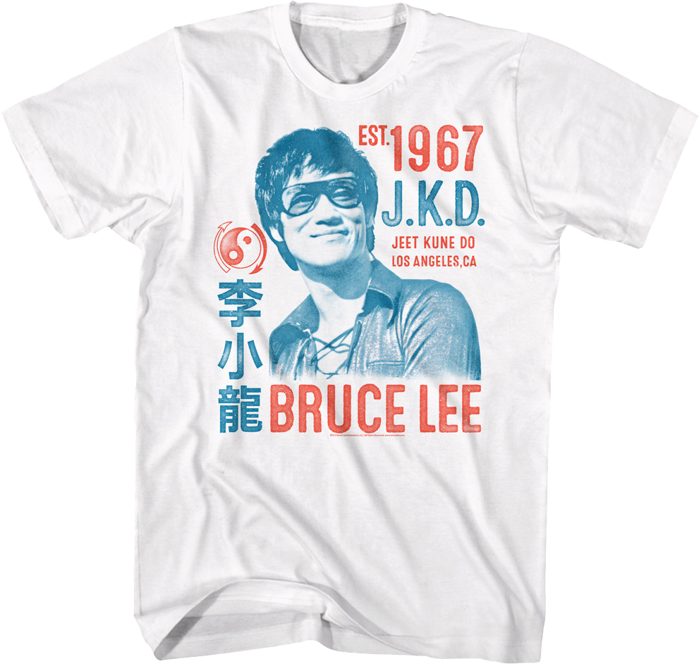 Jeet Kune Do Est. 1967 Bruce Lee T-Shirt Hoodie, Sweatshirt | CiraTrend.com (Image 1)