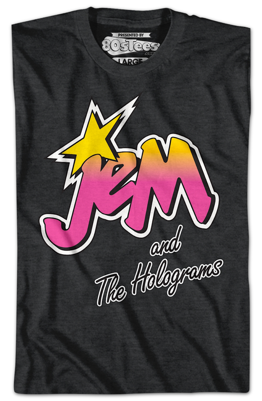 Jem and the Holograms T-Shirt Hoodie, Sweatshirt | CiraTrend.com (Image 2)