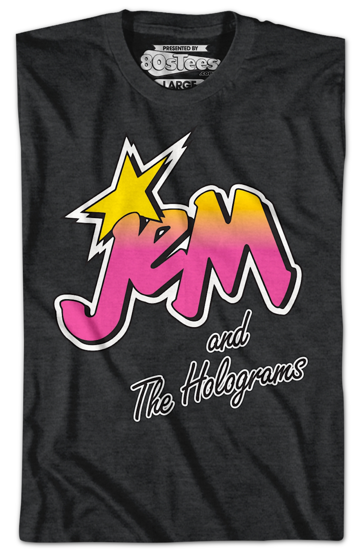 Jem and the Holograms T-Shirt Hoodie, Sweatshirt | CiraTrend.com (Image 2)