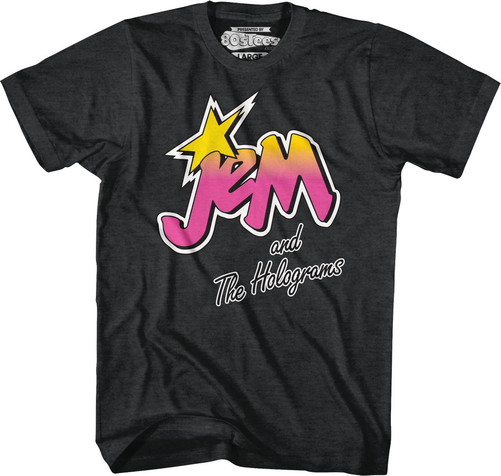 Jem and the Holograms T-Shirt Hoodie, Sweatshirt | CiraTrend.com (Image 1)