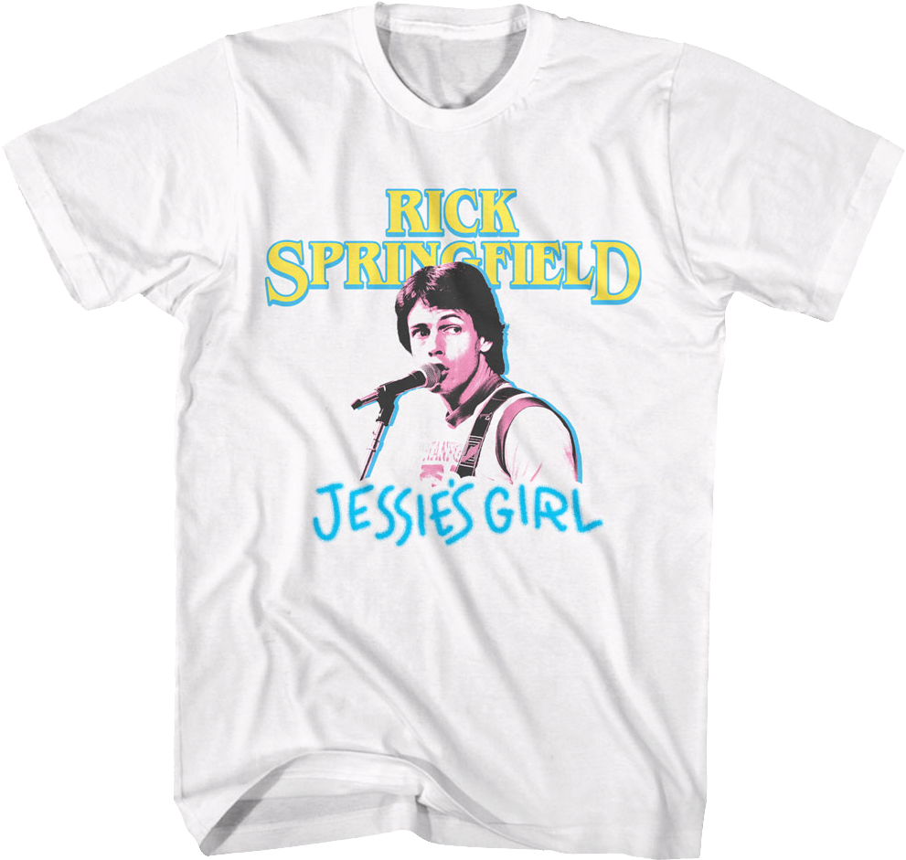 Jessie's Girl Rick Springfield T-Shirt Hoodie, Sweatshirt | CiraTrend.com (Image 1)