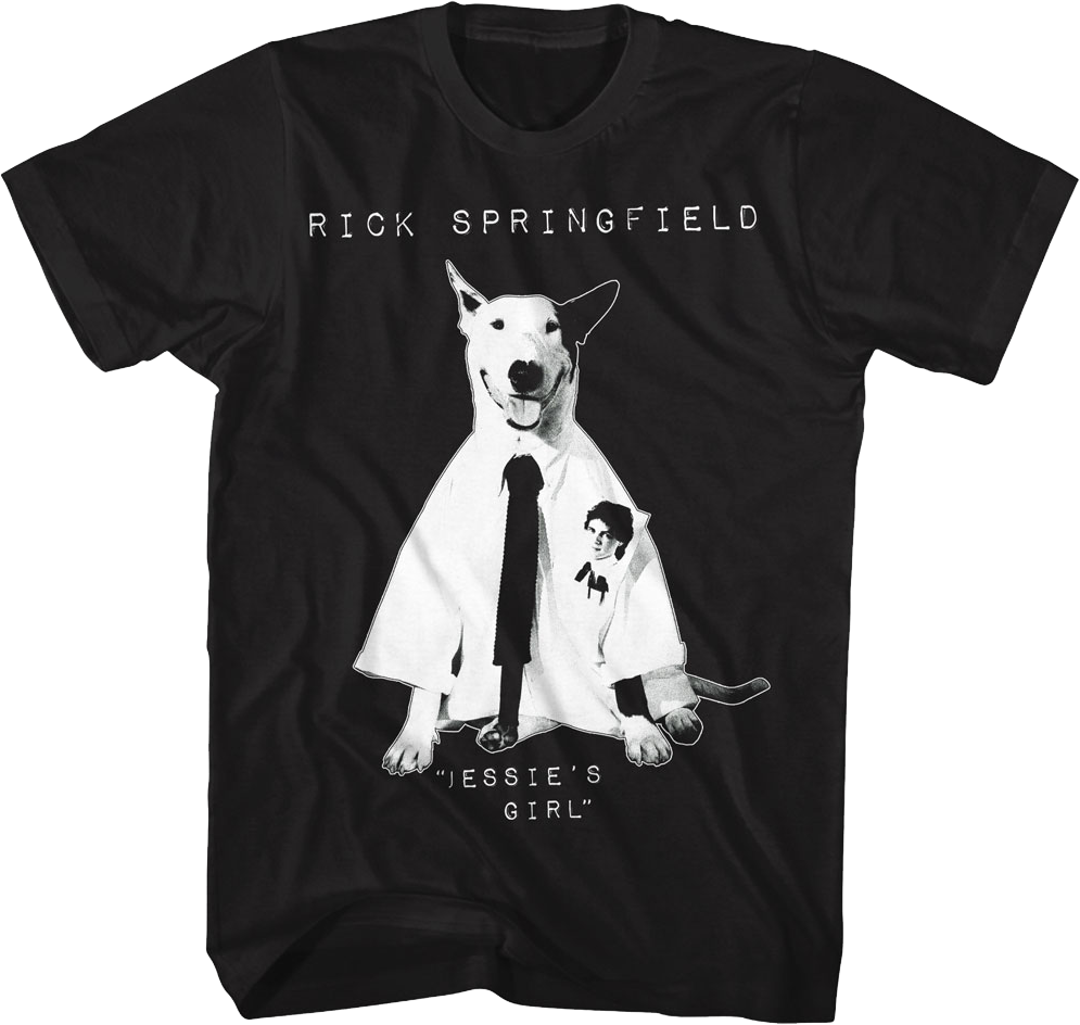 Jessie's Girl Working Class Dog Rick Springfield T-Shirt Hoodie, Sweatshirt | CiraTrend.com (Image 1)