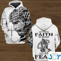 Jesus Let your faith be bigger than your fear 3D All over print hoodie