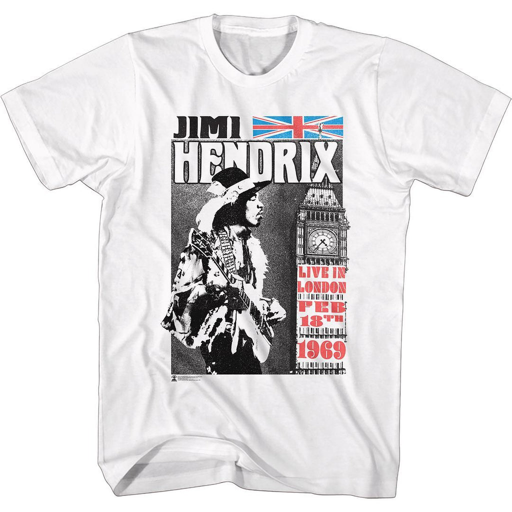 Jimi Hendrix Live In London T-Shirt Hoodie, Sweatshirt | CiraTrend.com (Image 2)